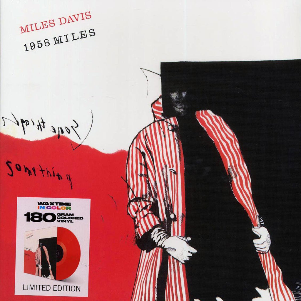 Miles Davis - 1958 Miles (+2 bonus tracks) (ltd. ed.) (180g) (red vinyl) vinyl LP front cover