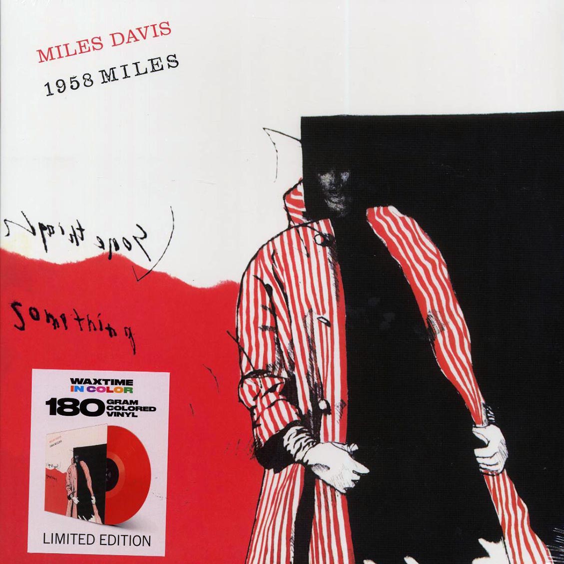 Miles Davis - 1958 Miles (+2 bonus tracks) (ltd. ed.) (180g) (red vinyl) vinyl LP front cover