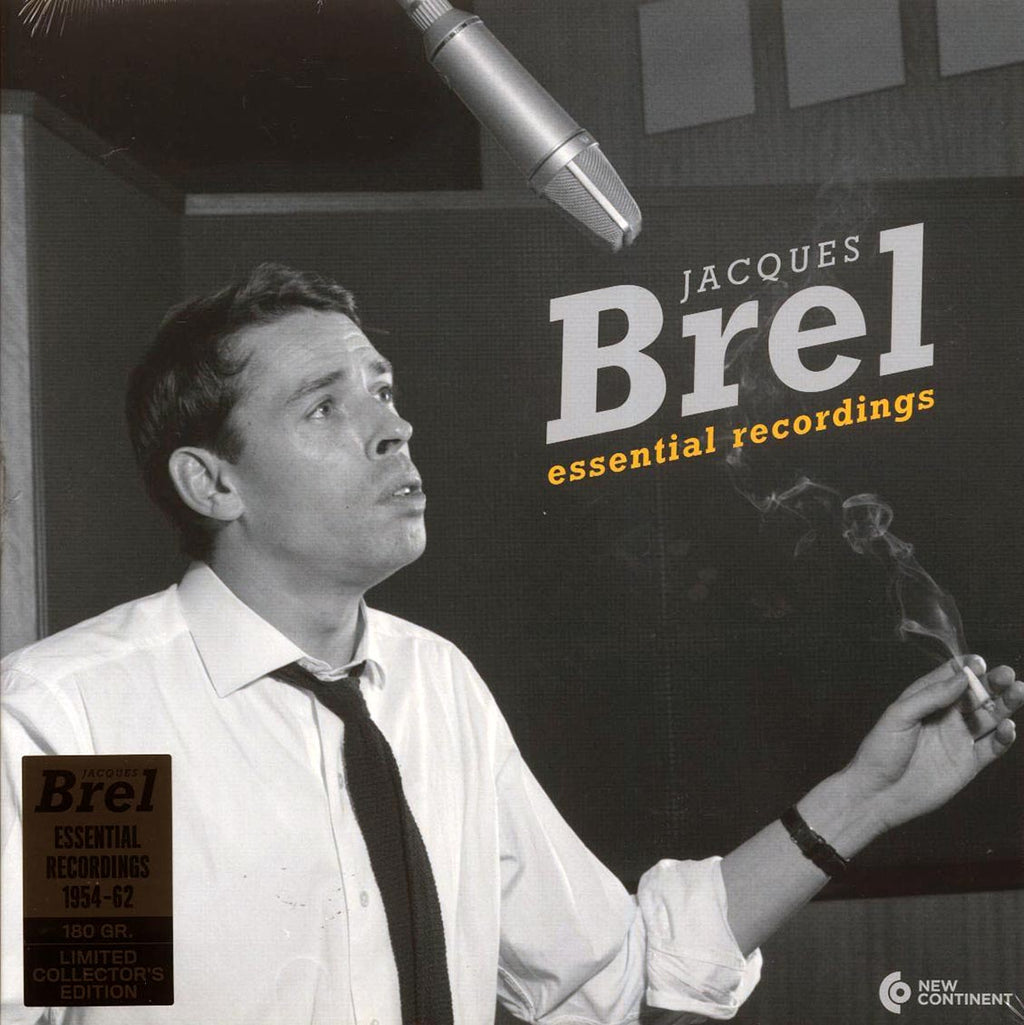 Jacques Brel - Essential Recordings 1954-1962 (ltd. ed.) (180g) vinyl LP front cover
