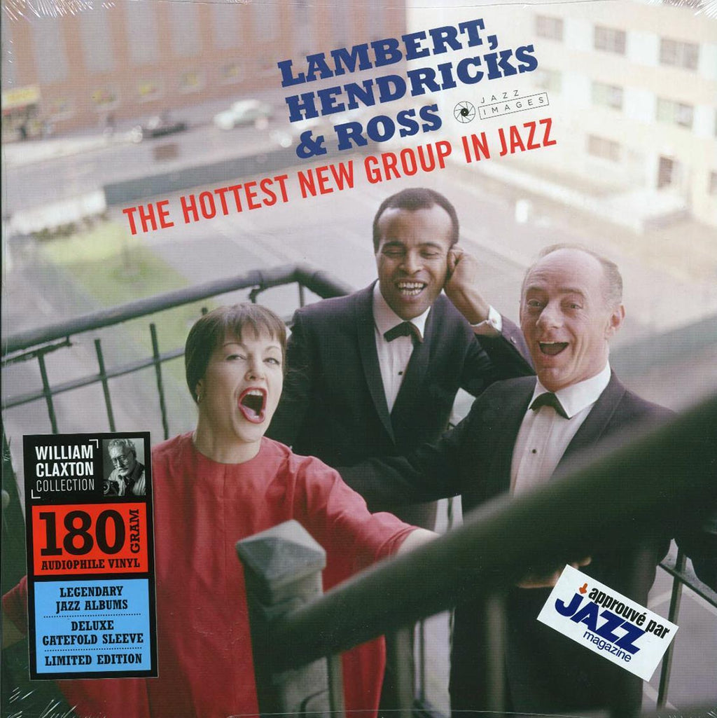 Lambert, Hendricks & Ross - The Hottest New Group In Jazz (+2 bonus tracks) (ltd. ed.) (180g) vinyl LP front cover