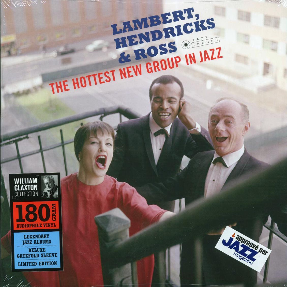 Lambert, Hendricks & Ross - The Hottest New Group In Jazz (+2 bonus tracks) (ltd. ed.) (180g) vinyl LP front cover