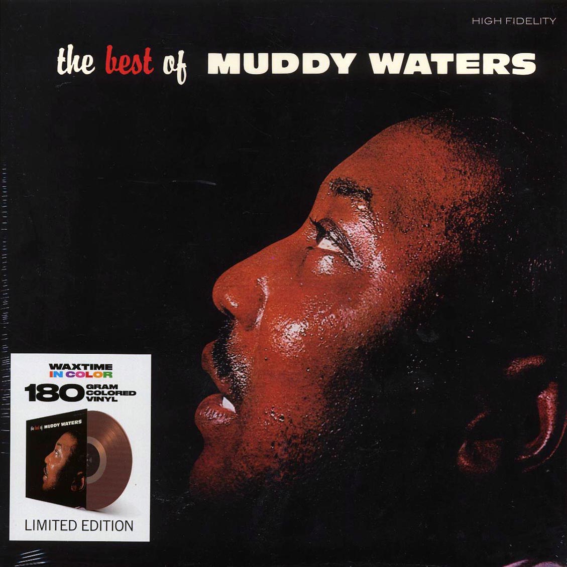 Muddy Waters - The Best Of Muddy Waters (+4 bonus tracks) (ltd. ed.) (180g) (brown vinyl) vinyl LP front cover