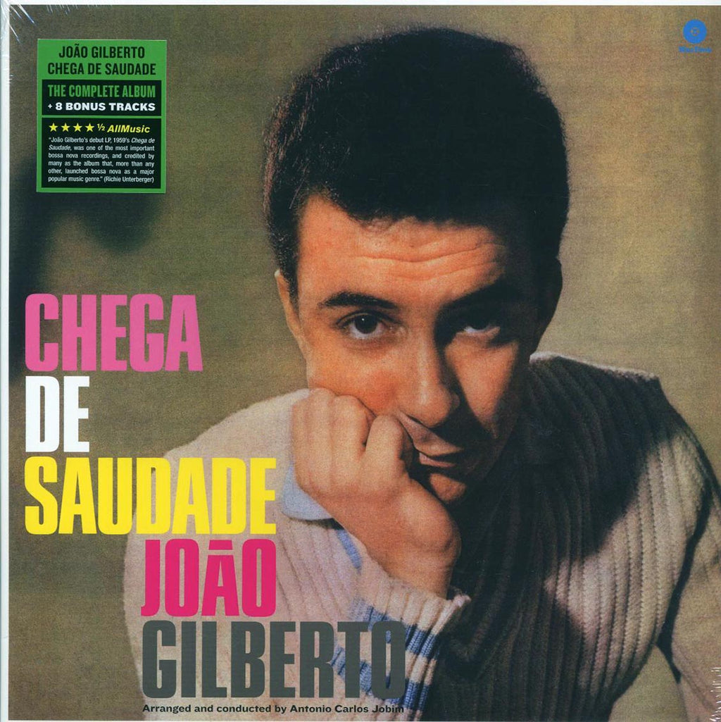 Joao Gilberto - Chega De Saudade (+8 bonus tracks) (ltd. ed.) (180g) vinyl LP front cover