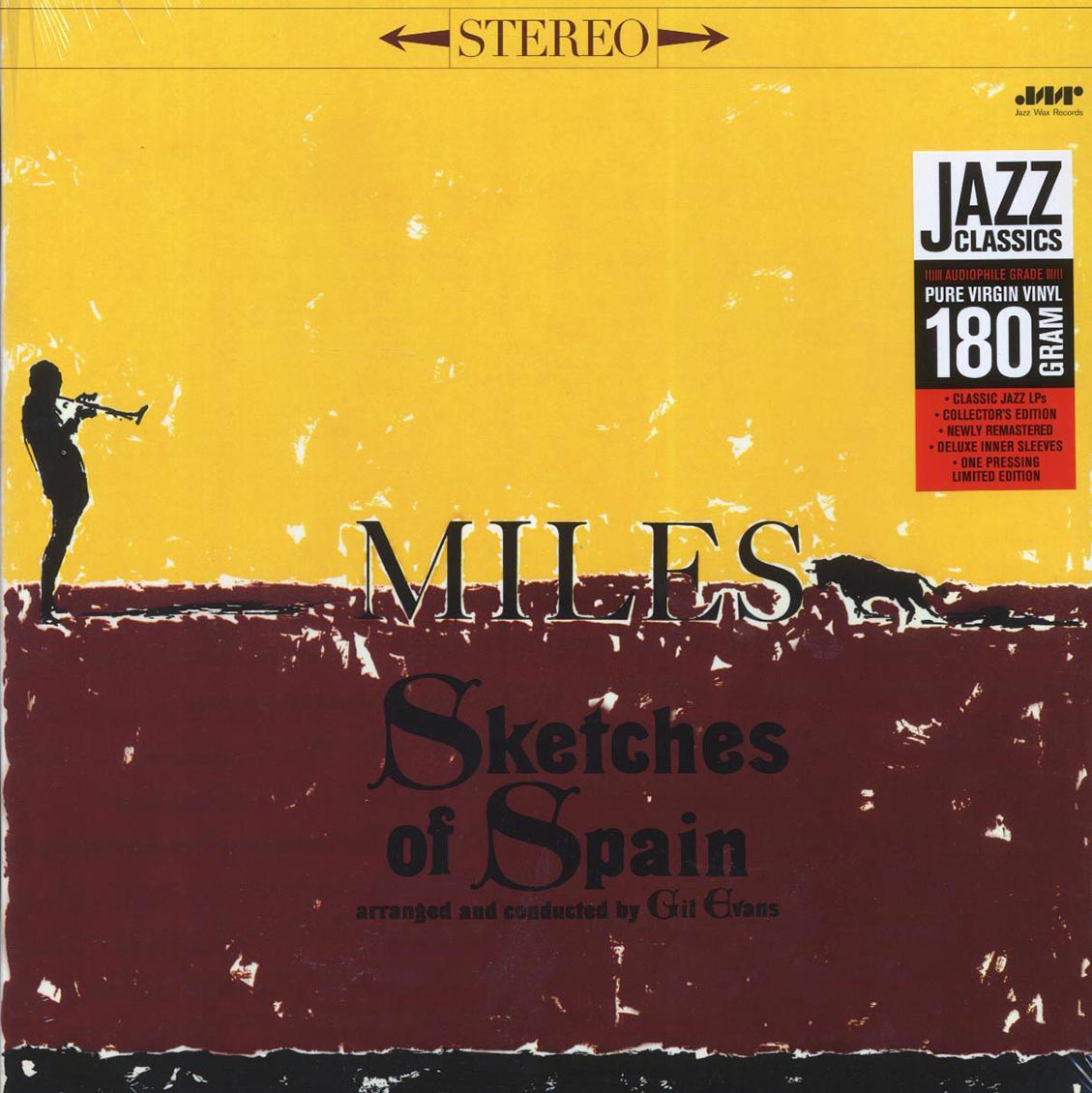 Miles Davis - Sketches Of Spain (+bonus track) (ltd. ed.) (180g) (remastered) vinyl LP front cover