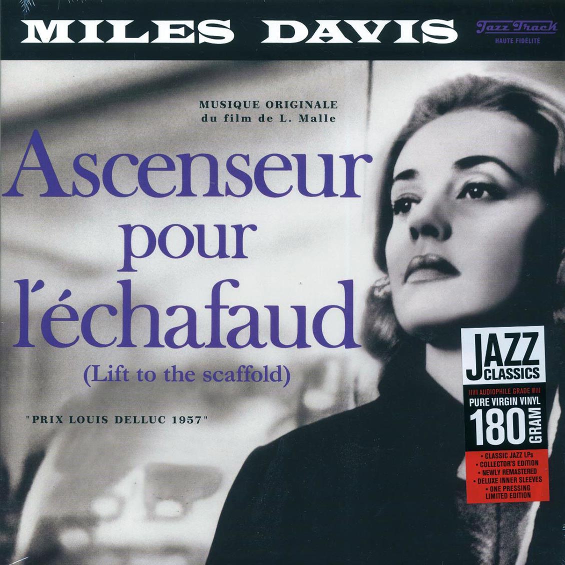Miles Davis - Ascenseur Pour L'echafaud: Lift To The Scaffold (ltd. ed.) (180g) (remastered) vinyl LP front cover