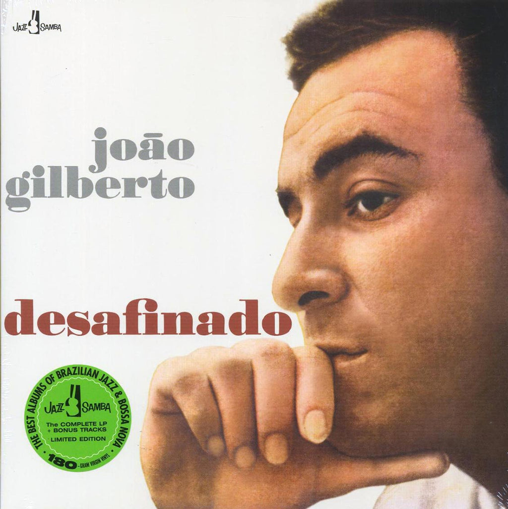 Joao Gilberto - Desafinado (+8 bonus tracks) (ltd. ed.) (180g) vinyl LP front cover
