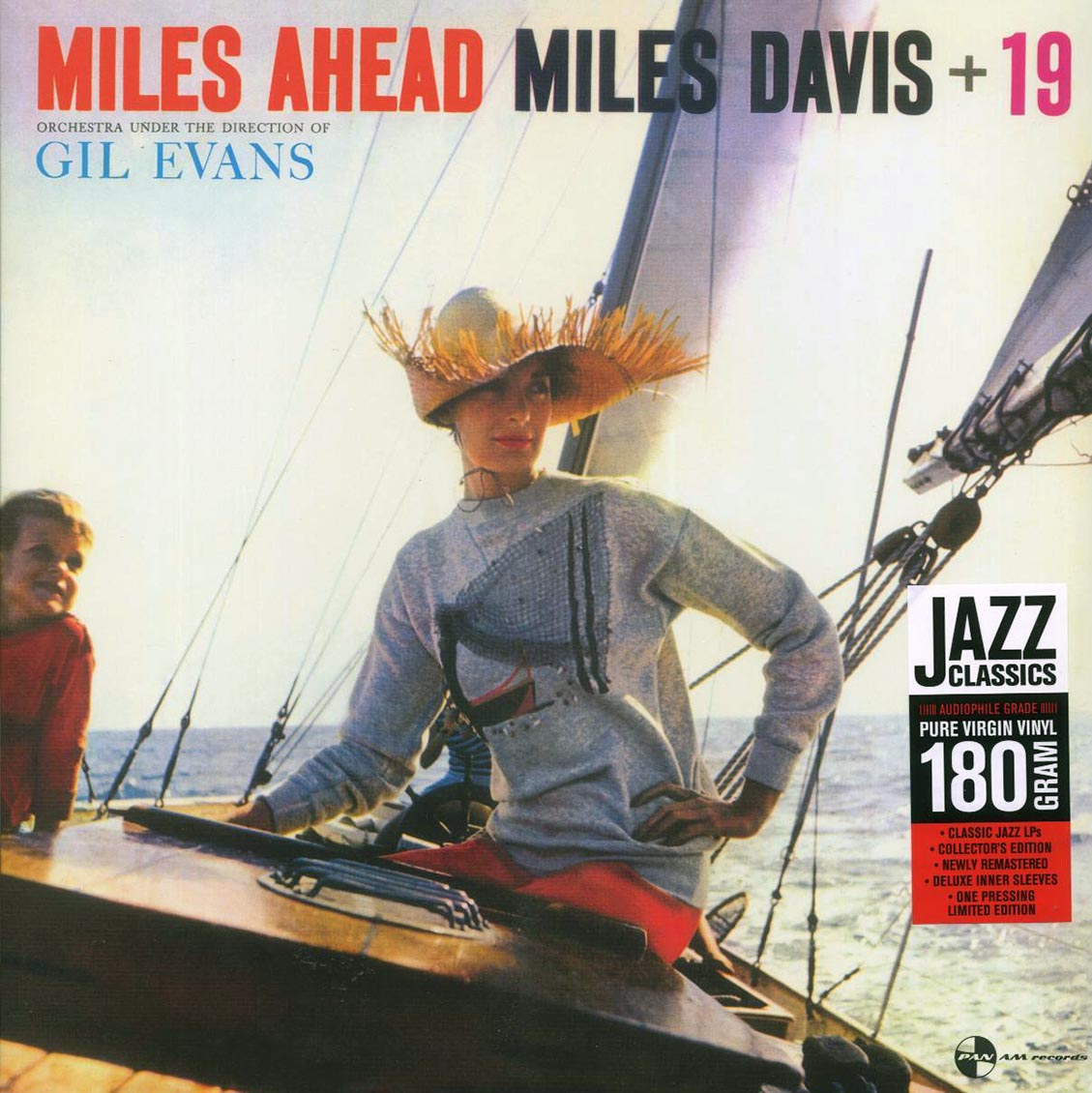 Miles Davis + 19 - Miles Ahead (+bonus track) (ltd. ed.) (180g) (remastered) vinyl LP front cover