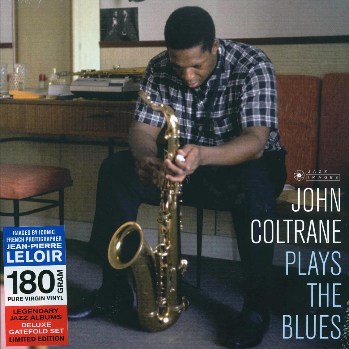 John Coltrane - Plays The Blues (ltd. ed.) (180g) vinyl LP front cover