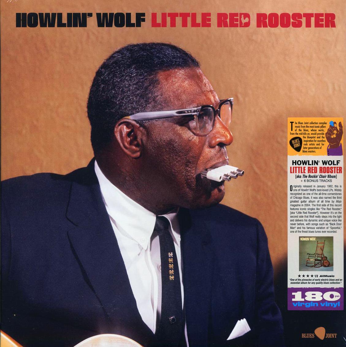 Howlin' Wolf - Little Red Rooster (+6 bonus tracks) (ltd. ed.) (180g) vinyl LP front cover