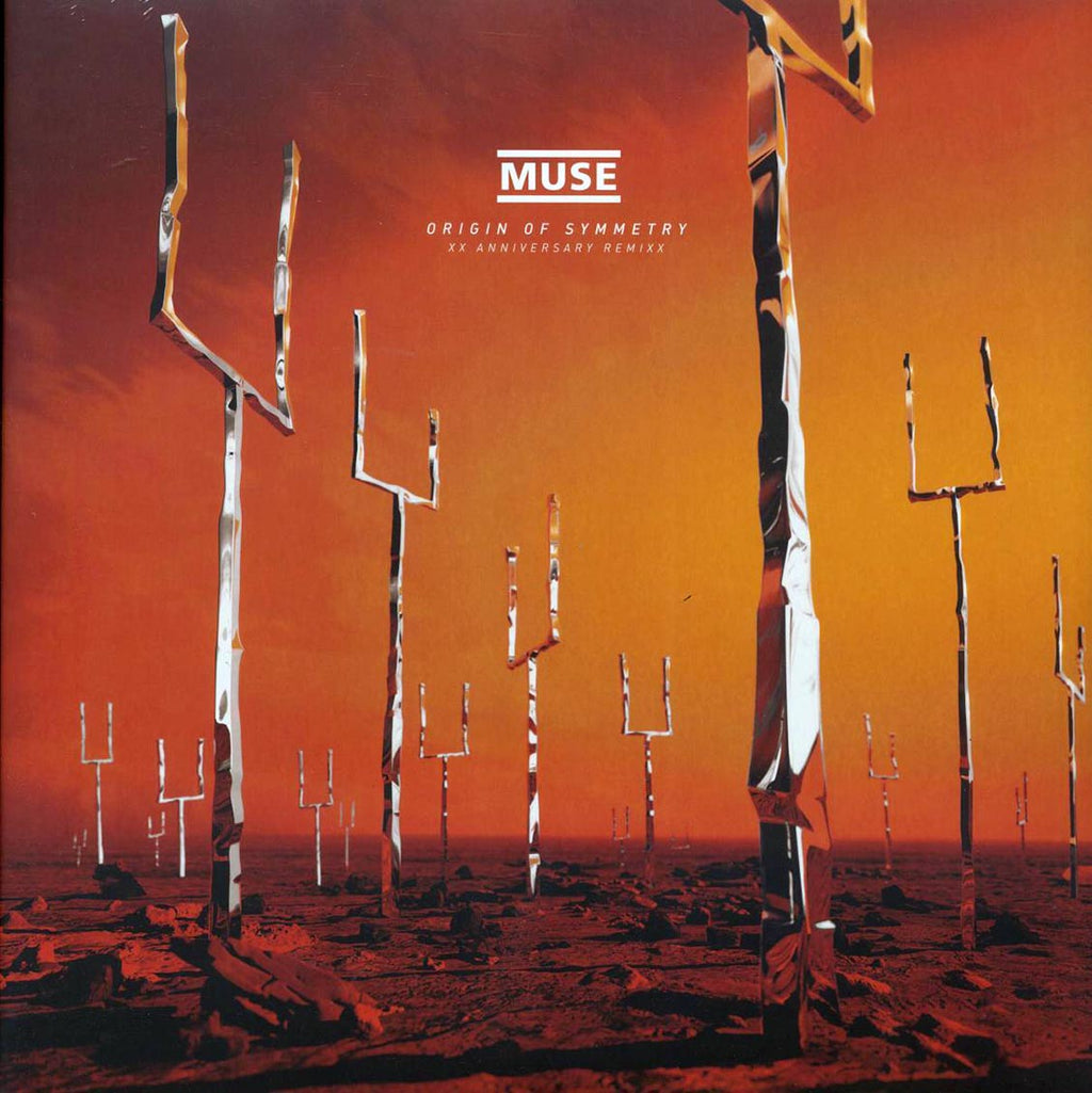 Muse - Origin Of Symmetry: XX Anniversary RemiXX (20th Anniv. Ed.) (2xLP) (remixed) (remastered) vinyl LP front cover