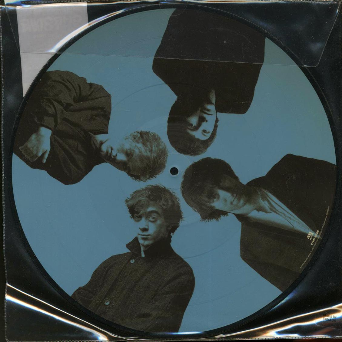 REM - Chronic Town (picture disc) vinyl LP back cover
