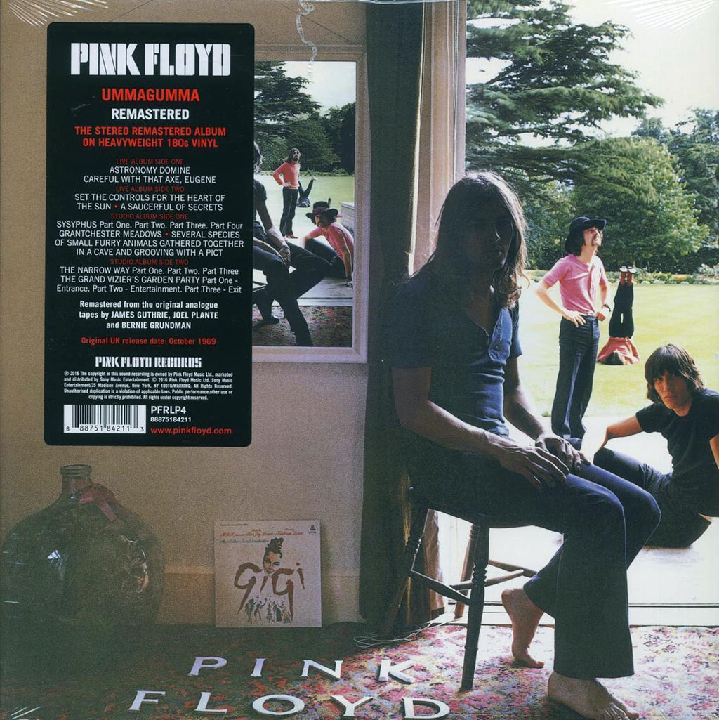 Pink Floyd - Ummagumma (stereo) (2xLP) (180g) vinyl LP front cover