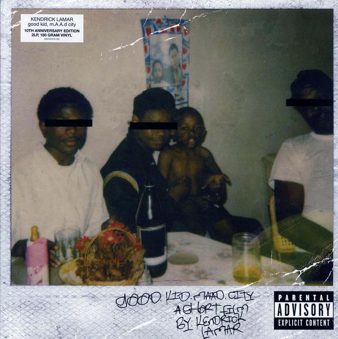 Kendrick Lamar - Good Kid, MAAD City (10th Anniv. Ed.) (2xLP) (180g) vinyl LP front cover