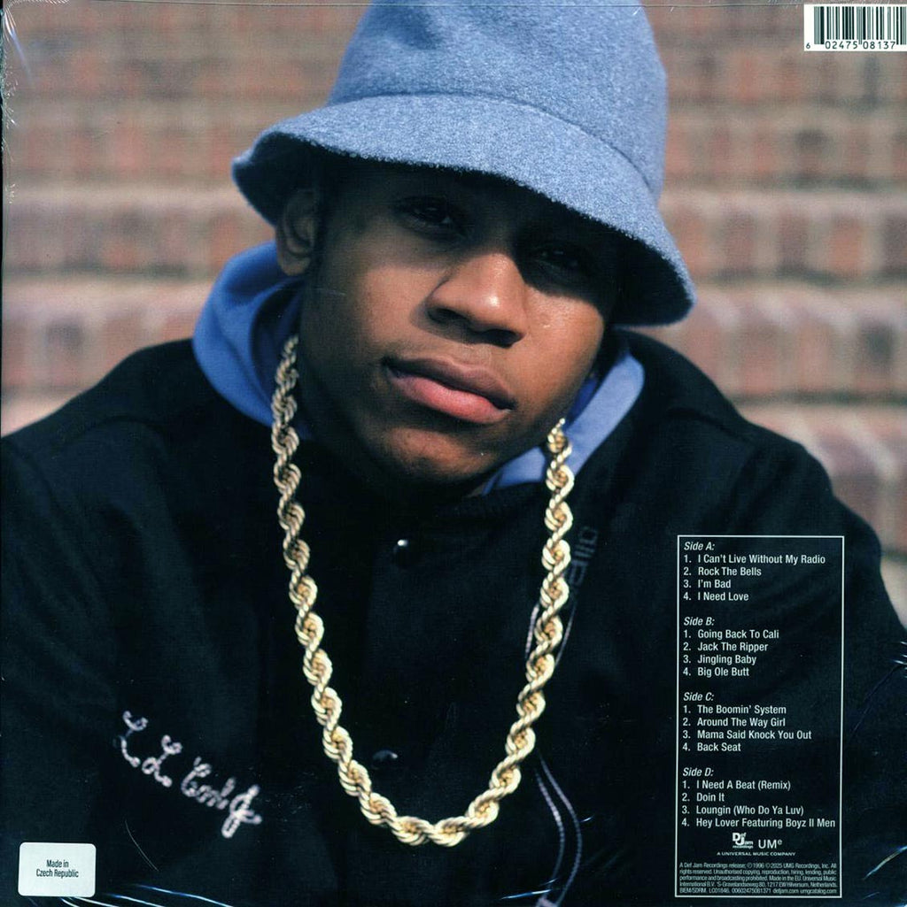 LL Cool J - All World (2xLP) vinyl LP back cover