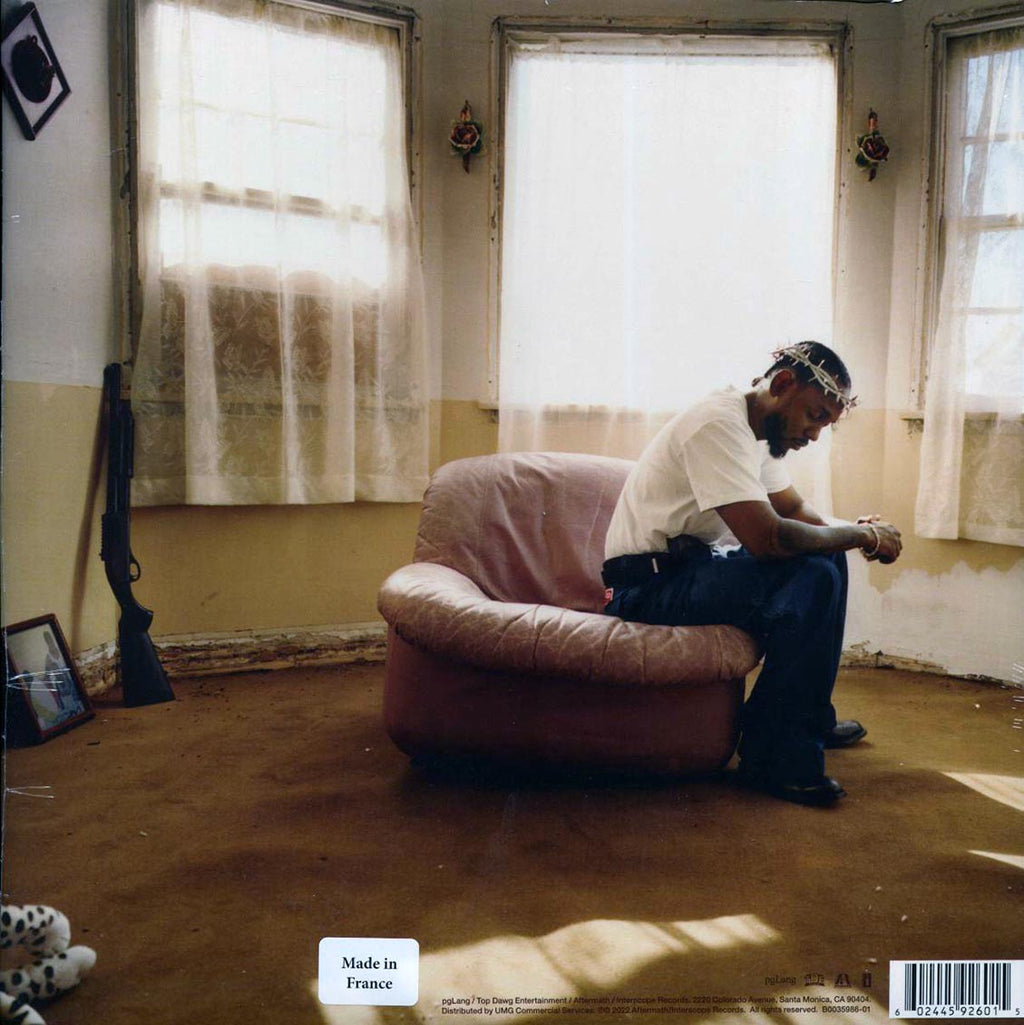 Kendrick Lamar - Mr. Morale & The Big Steppers (2xLP) (180g) vinyl LP back cover