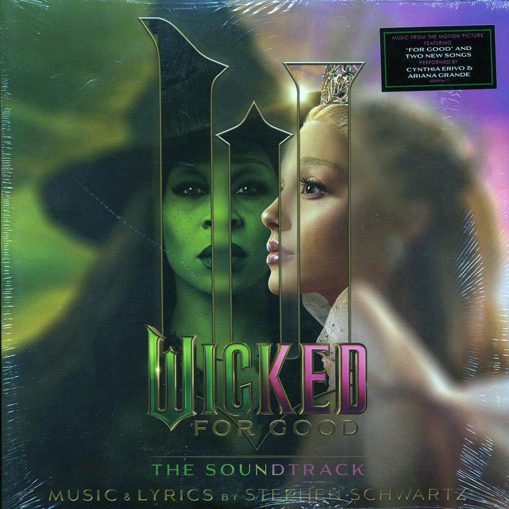 Ariana Grande, Cynthia Erivo, Stephen Schwartz, Etc. - Wicked: For Good (The Soundtrack) (2xLP) vinyl LP front cover