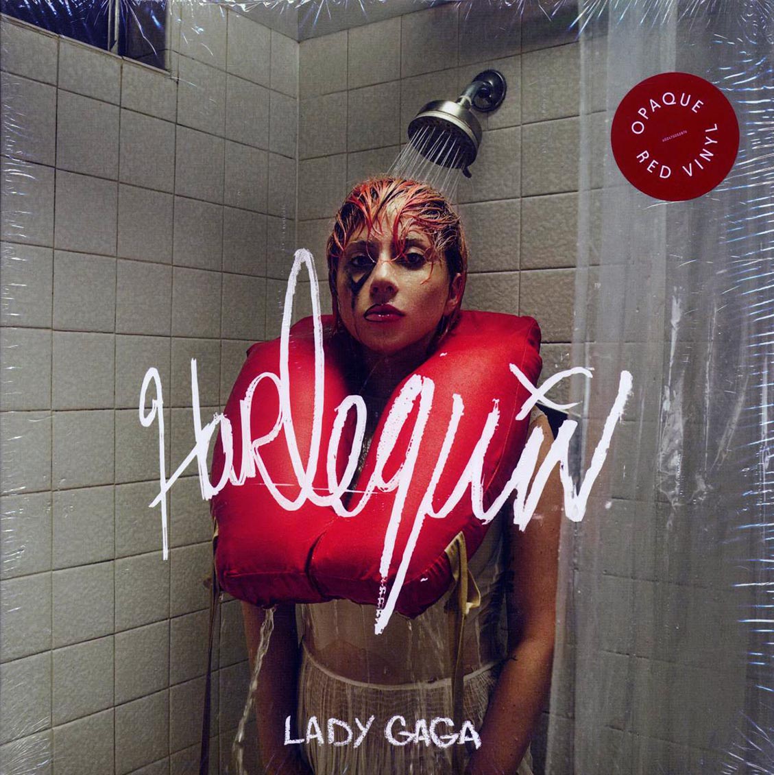 Lady Gaga - Harlequin (red vinyl) vinyl LP front cover