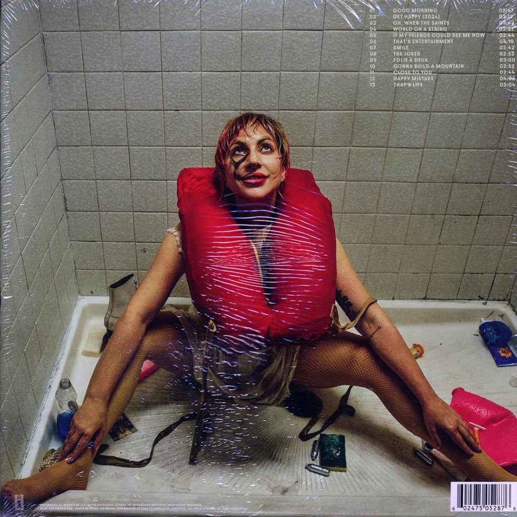 Lady Gaga - Harlequin (red vinyl) vinyl LP back cover