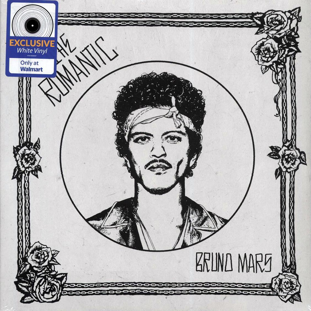 Bruno Mars - The Romantic (white vinyl) vinyl LP front cover