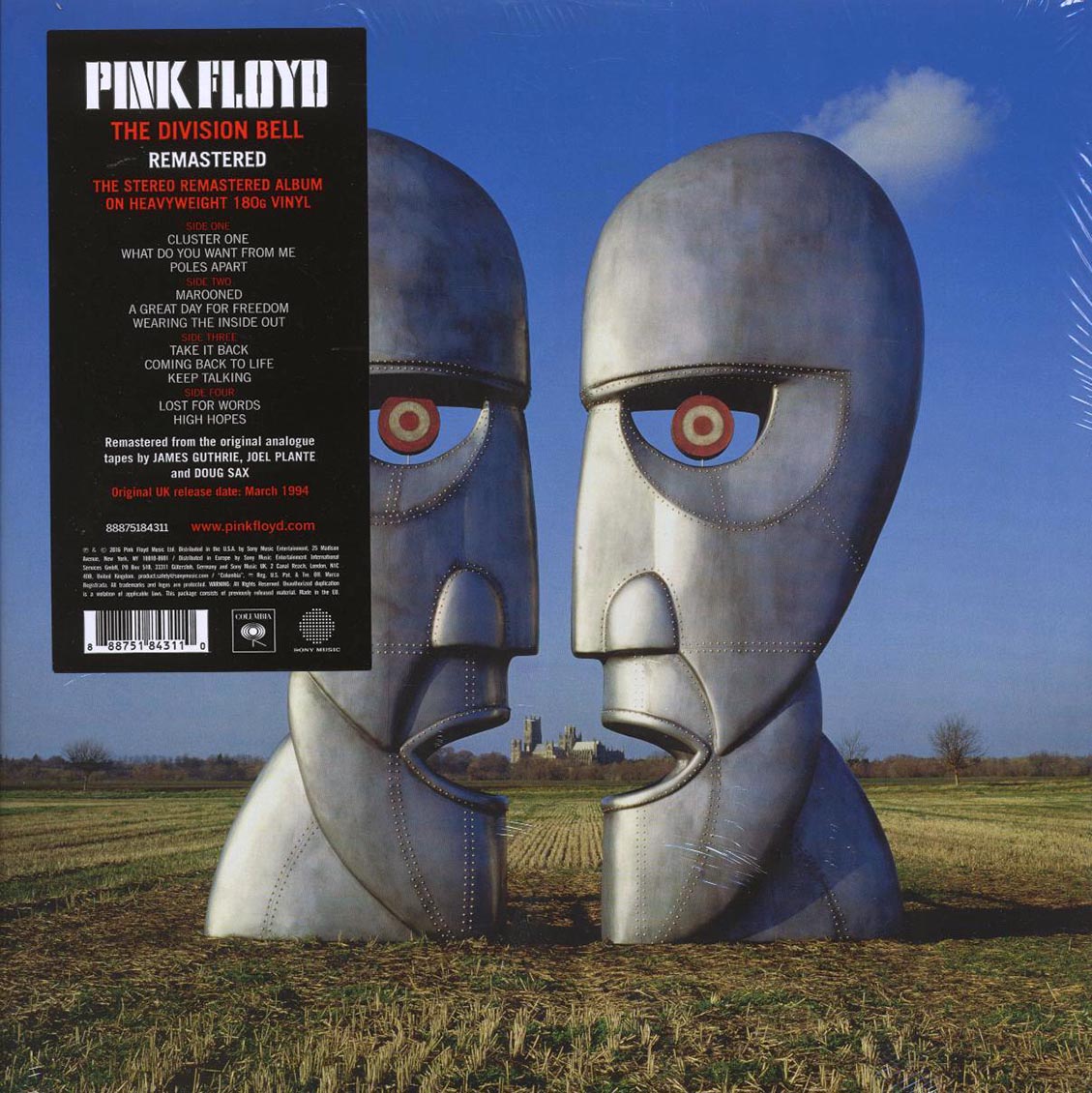 Pink Floyd - The Division Bell (2xLP) (180g) vinyl LP front cover