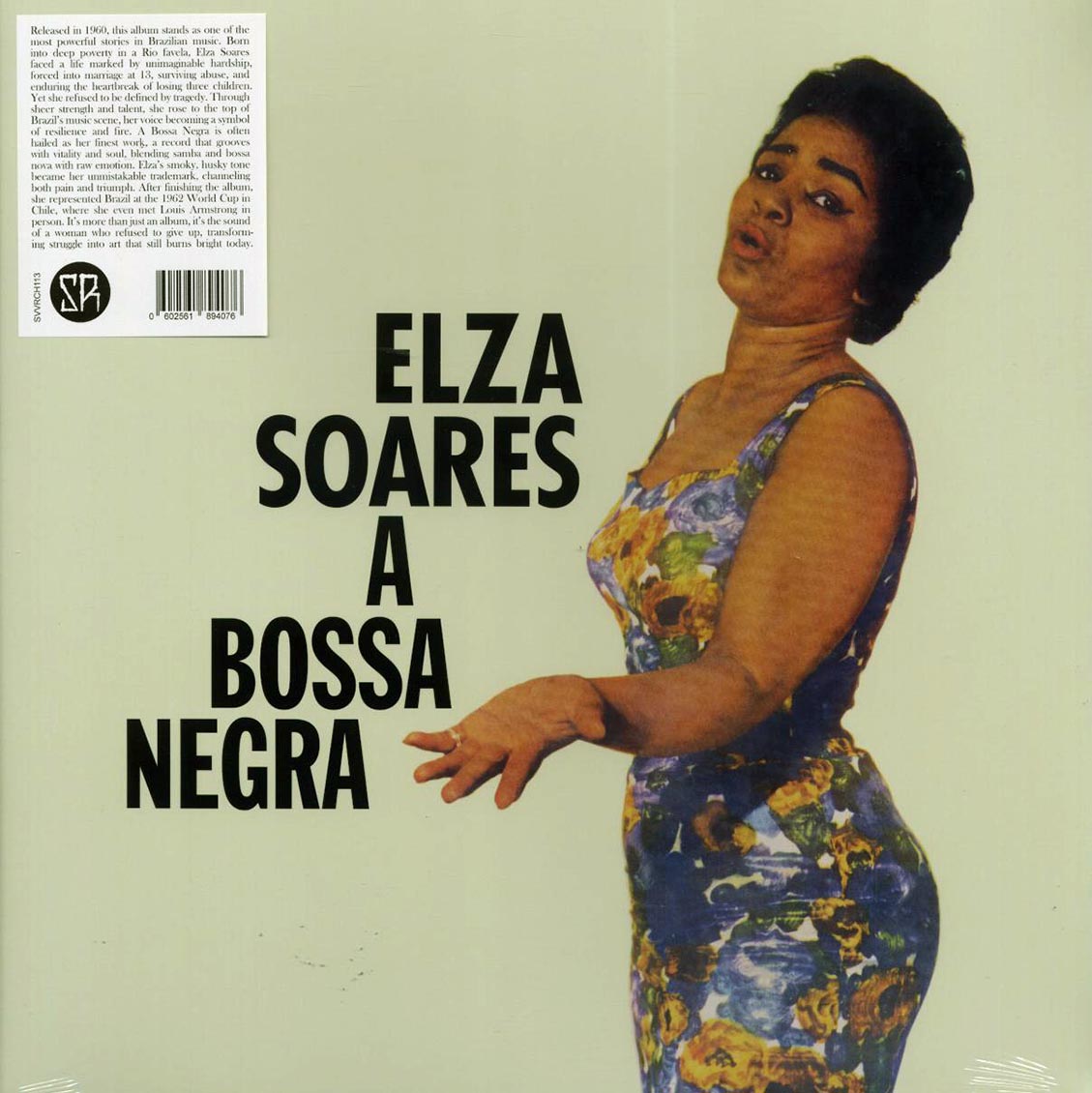 Elza Soares - A Bossa Negra vinyl LP front cover