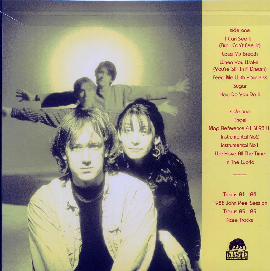 My Bloody Valentine - Soft As Snow: Peel Sessions And Rare Tracks (yellow vinyl) vinyl LP back cover