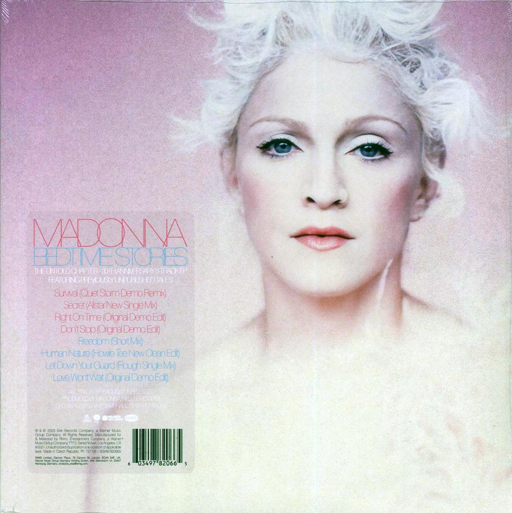 Madonna - Bedtime Stories: The Untold Chapter vinyl LP back cover