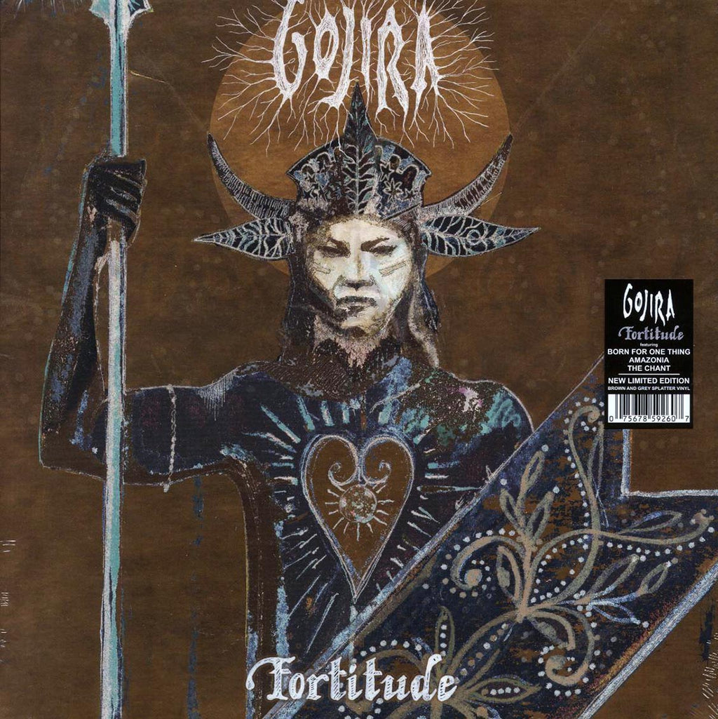 Gojira - Fortitude (splatter vinyl) vinyl LP front cover