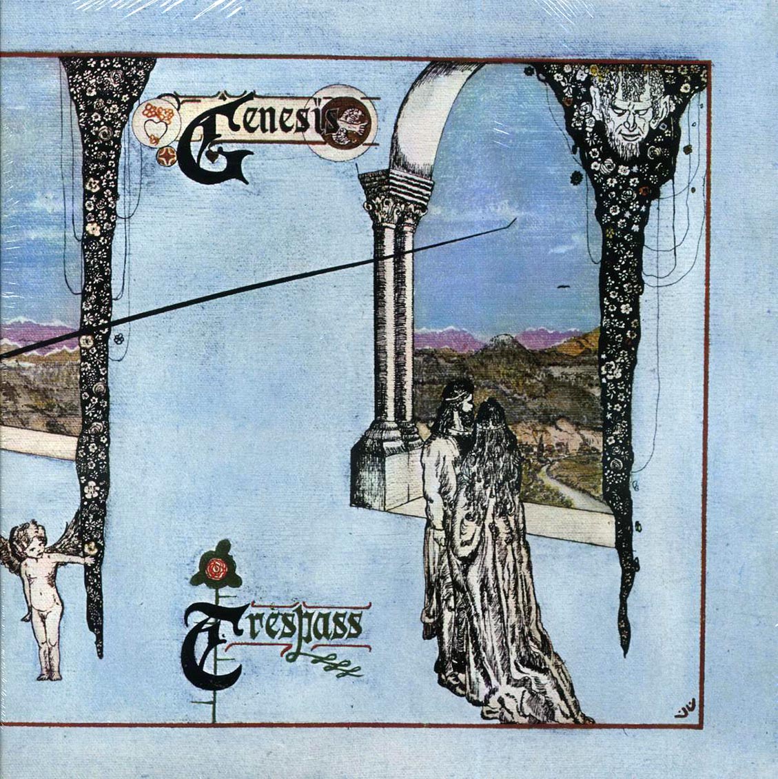 Genesis - Trespass (remastered) vinyl LP front cover