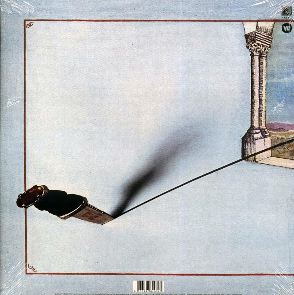 Genesis - Trespass (remastered) vinyl LP back cover