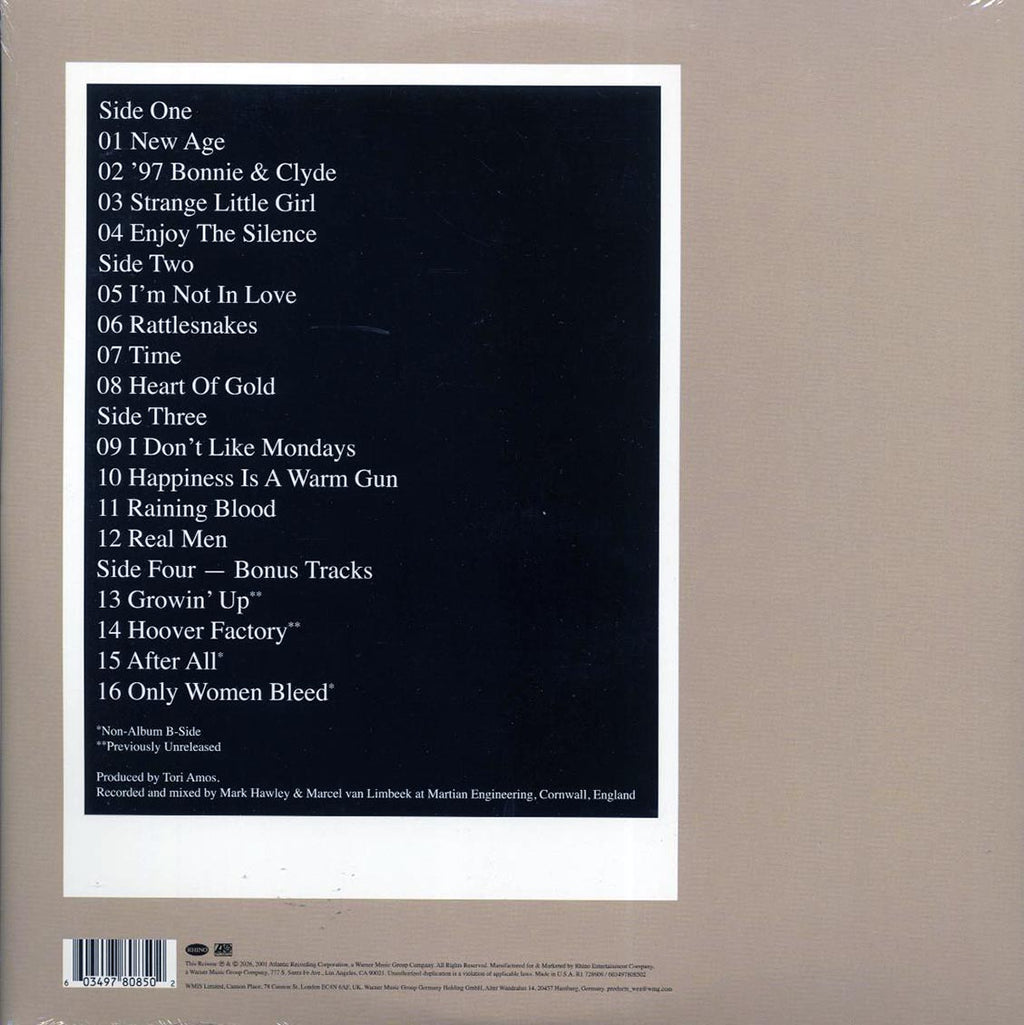 Tori Amos - Strange Little Girls (Rattlesnakes Album Art Edition) (2xLP) (expanded edition) (remastered) vinyl LP back cover