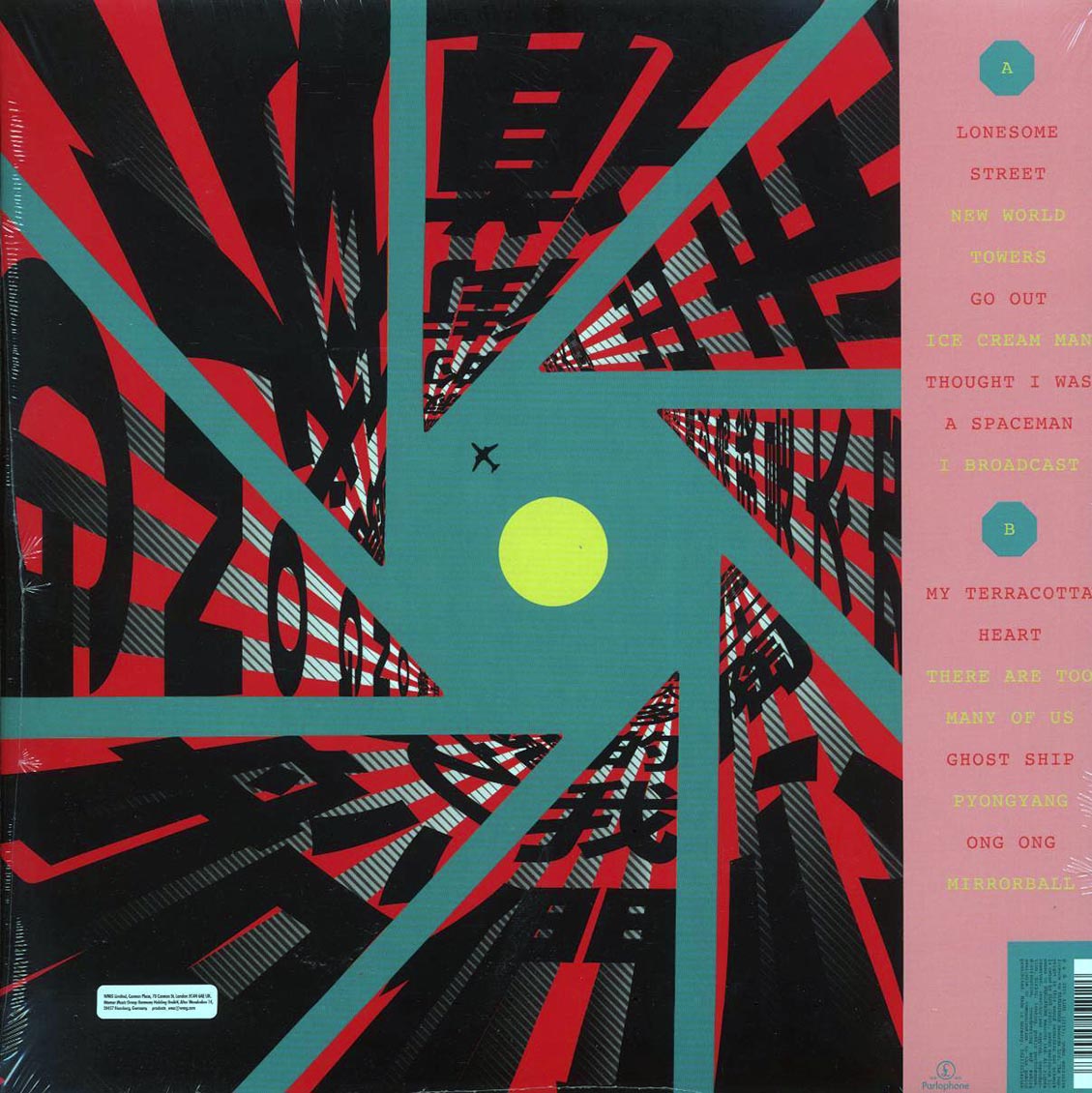 Blur - The Magic Whip (10th Anniv. Ed.) vinyl LP back cover