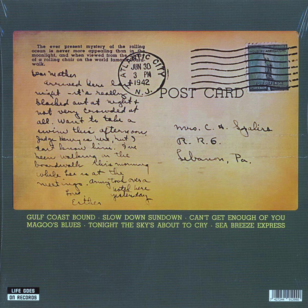 Blues Magoos - Gulf Coast Bound vinyl LP back cover