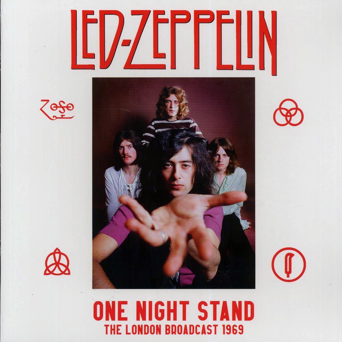 Led Zeppelin - One Night Stand: The London Broadcast 1969 vinyl LP front cover
