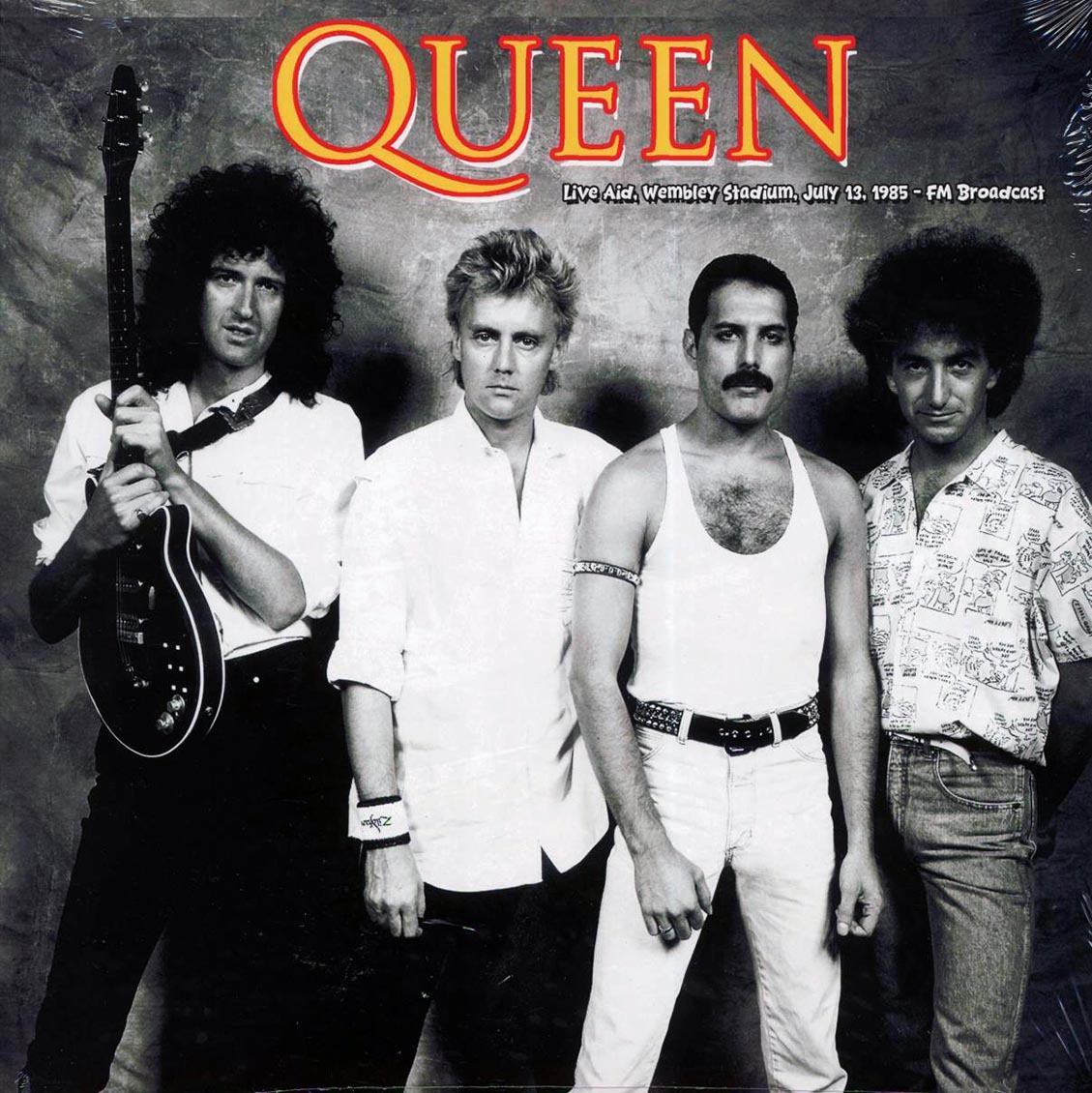 Queen - Live Aid, Wmbley Stadium, July 13th, 1985 vinyl LP front cover