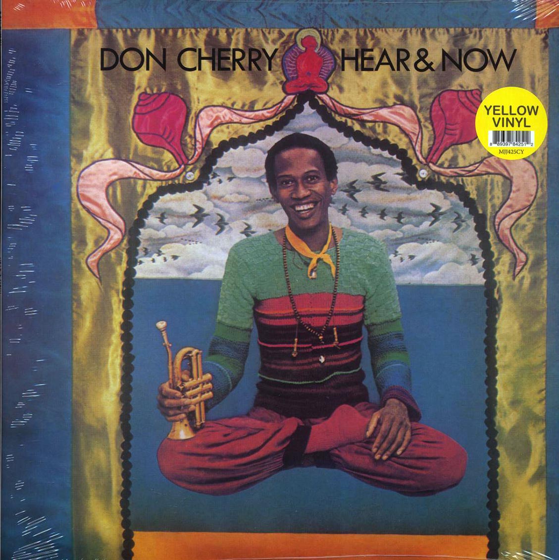 Don Cherry - Hear & Now (yellow vinyl) vinyl LP front cover