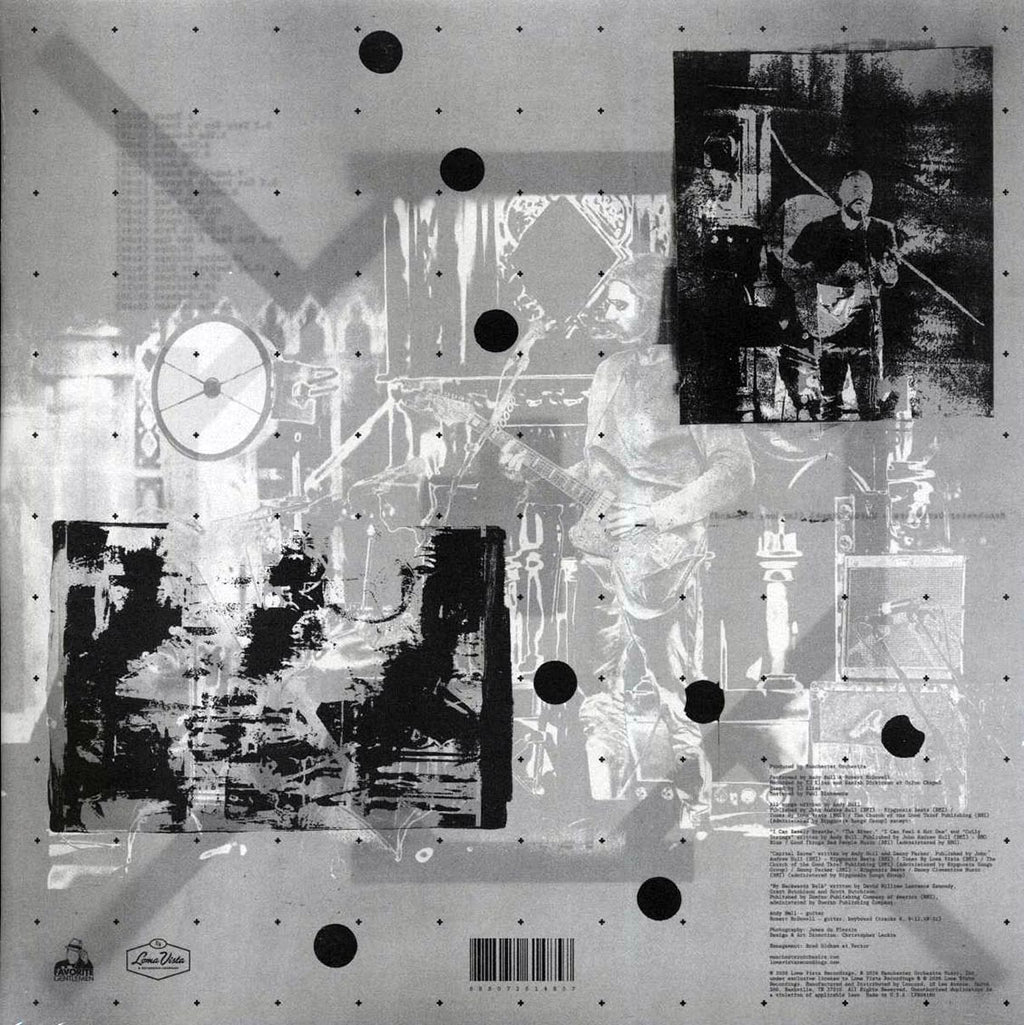 Manchester Orchestra - Union Chapel: London, England (2xLP) (blue vinyl) vinyl LP back cover