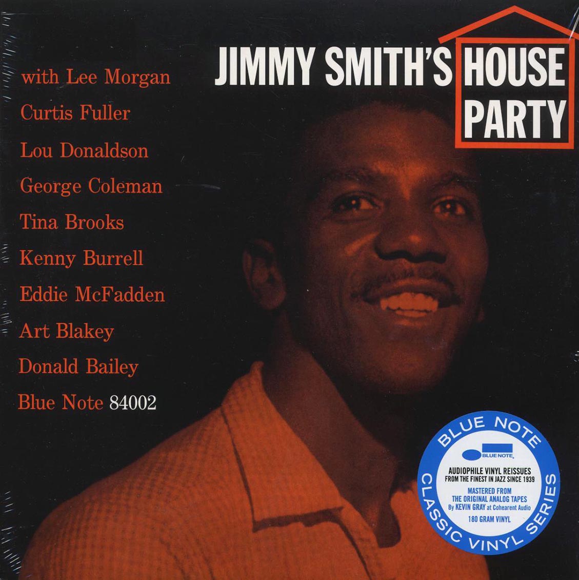 Jimmy Smith - House Party (180g) (audiophile) vinyl LP front cover
