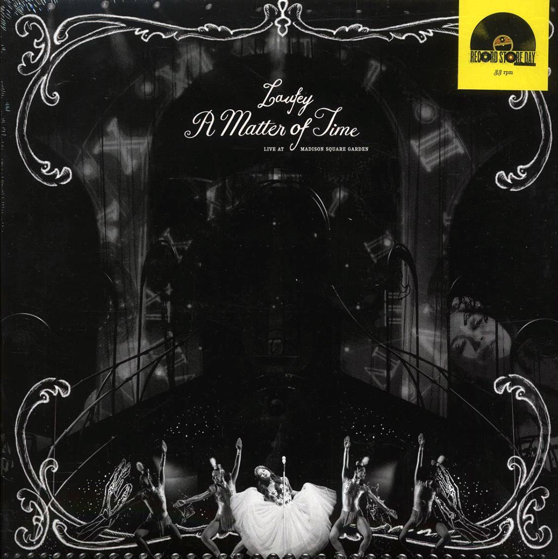 Laufey - A Matter Of Time (Live At Madison Square Garden) (RSD 2026) (2xLP) (red vinyl) vinyl LP front cover