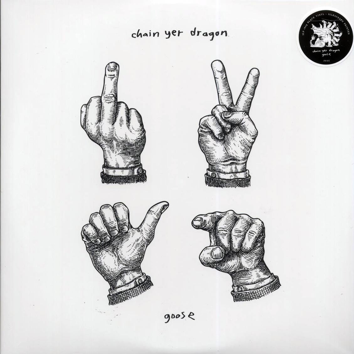Goose - Chain Yer Dragon (3xLP) (180g) (silkscreen) vinyl LP front cover