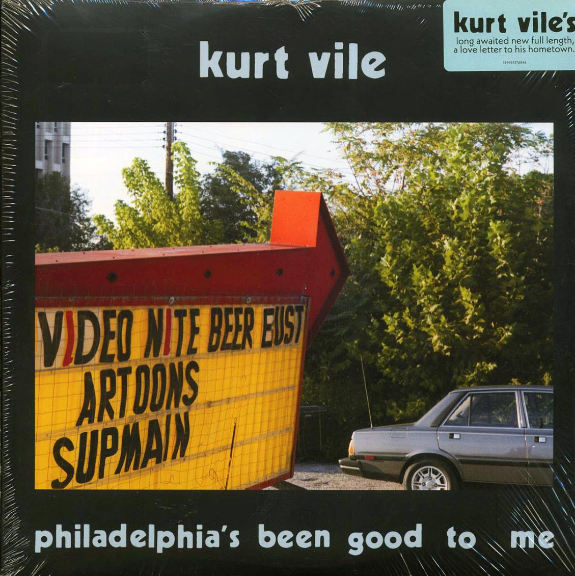 Kurt Vile - Philadelphia's Been Good To Me (2xLP) vinyl LP front cover