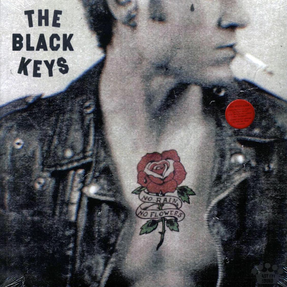 The Black Keys - No Rain, No Flowers (red vinyl) vinyl LP front cover