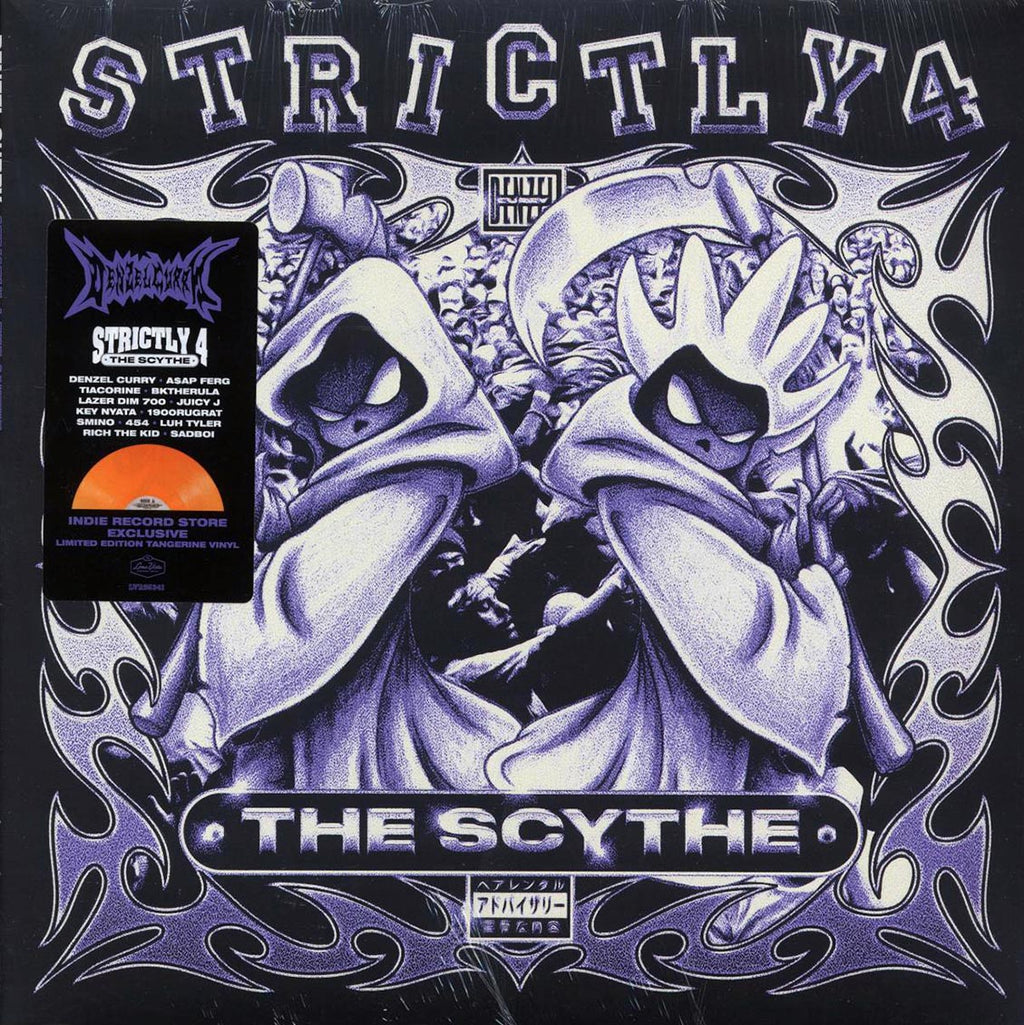 Denzel Curry - Strictly 4 The Scythe (tangerine vinyl) vinyl LP front cover