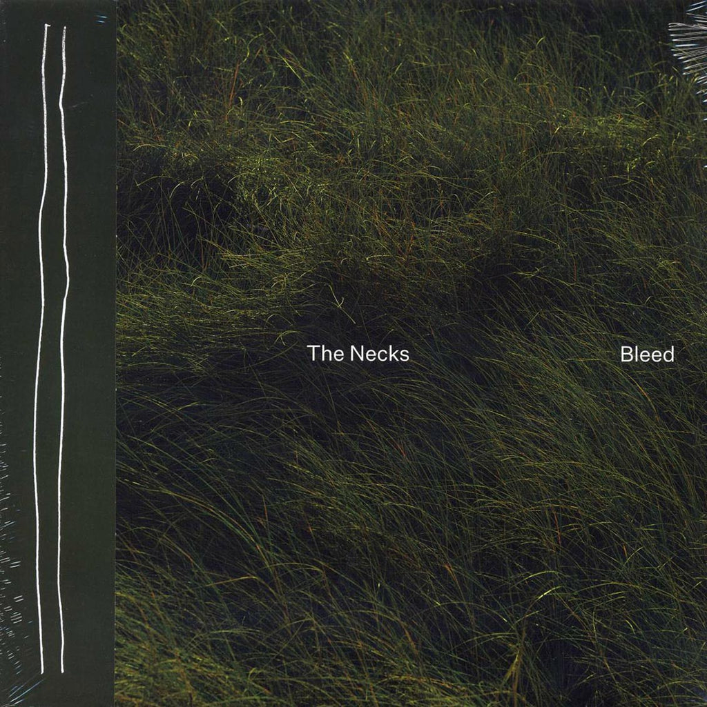 The Necks - Bleed (ltd. 750 copies made) (green marbled vinyl) vinyl LP front cover