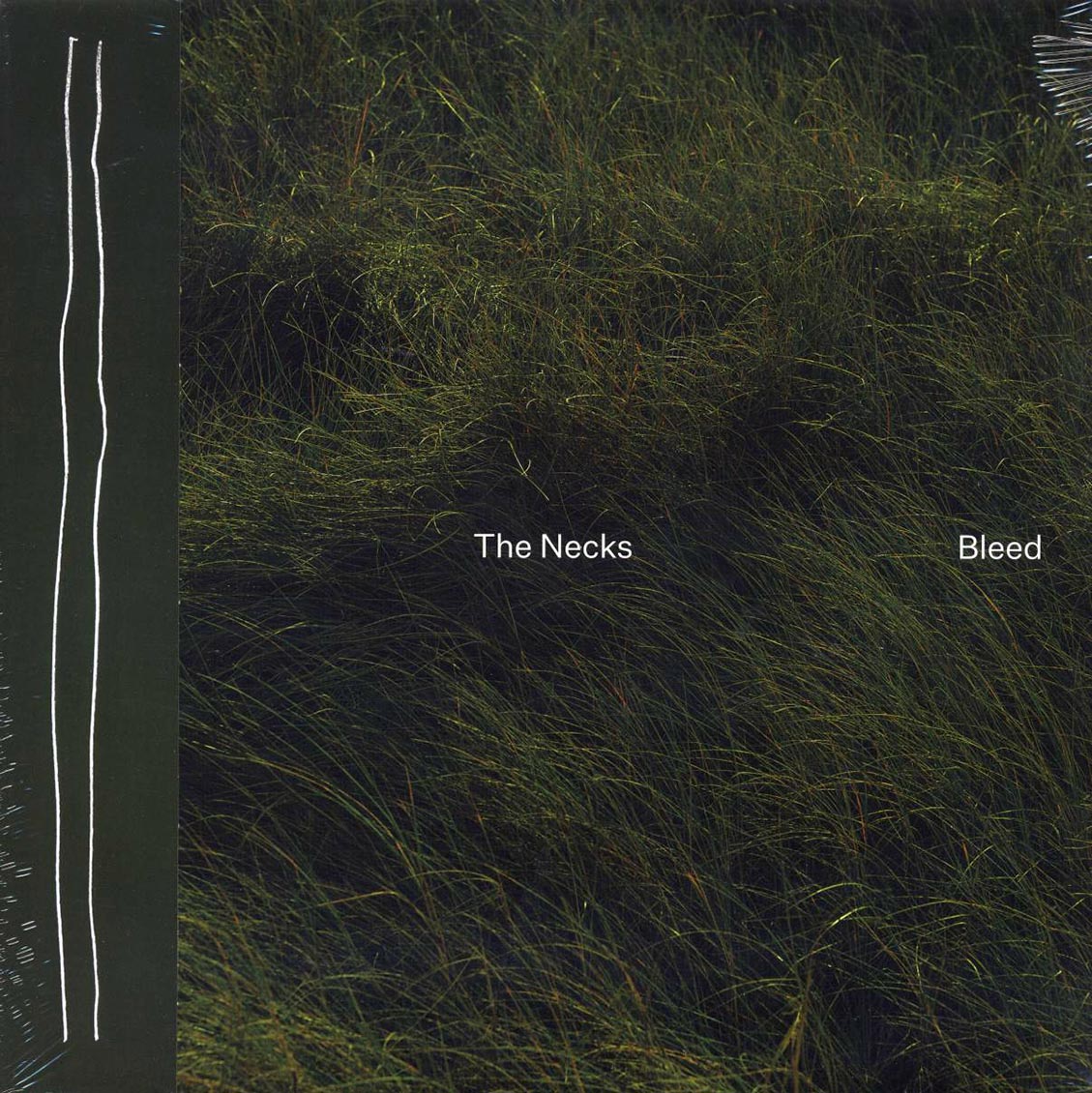 The Necks - Bleed (ltd. 750 copies made) (green marbled vinyl) vinyl LP front cover