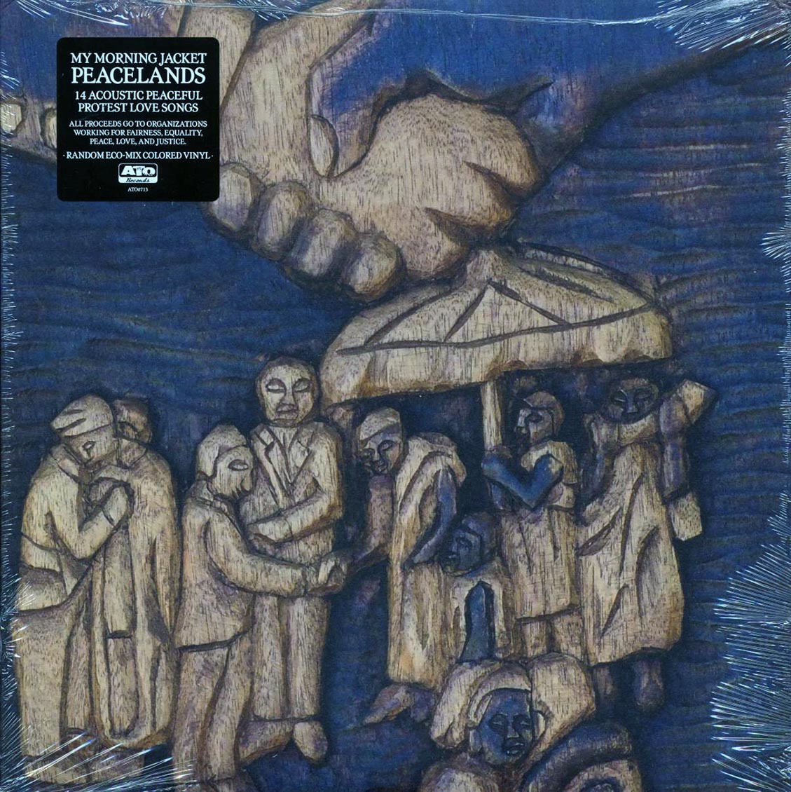 My Morning Jacket - Peacelands (colored vinyl) vinyl LP front cover