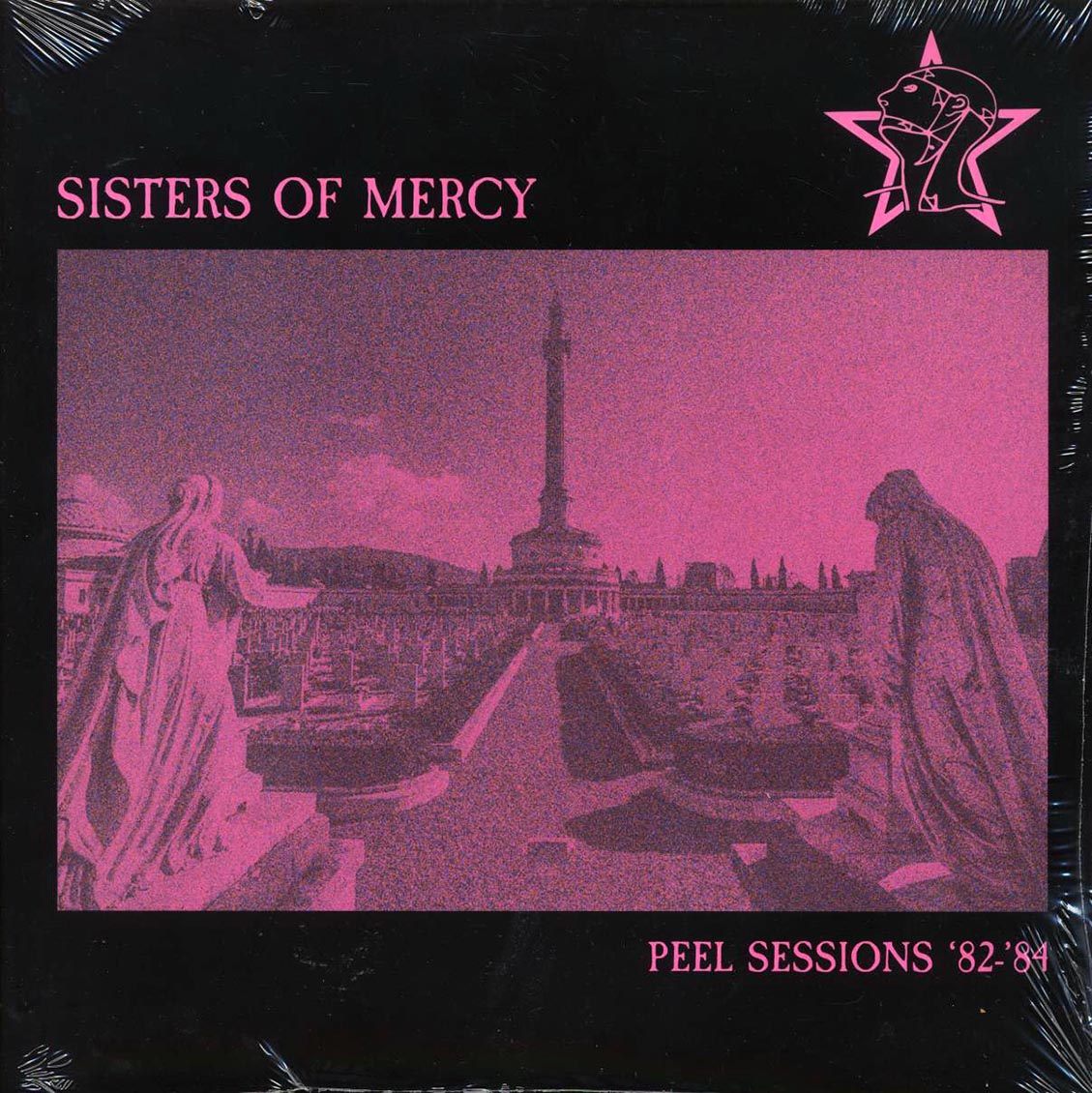 The Sisters Of Mercy - Peel Sessions 82-82 vinyl LP front cover