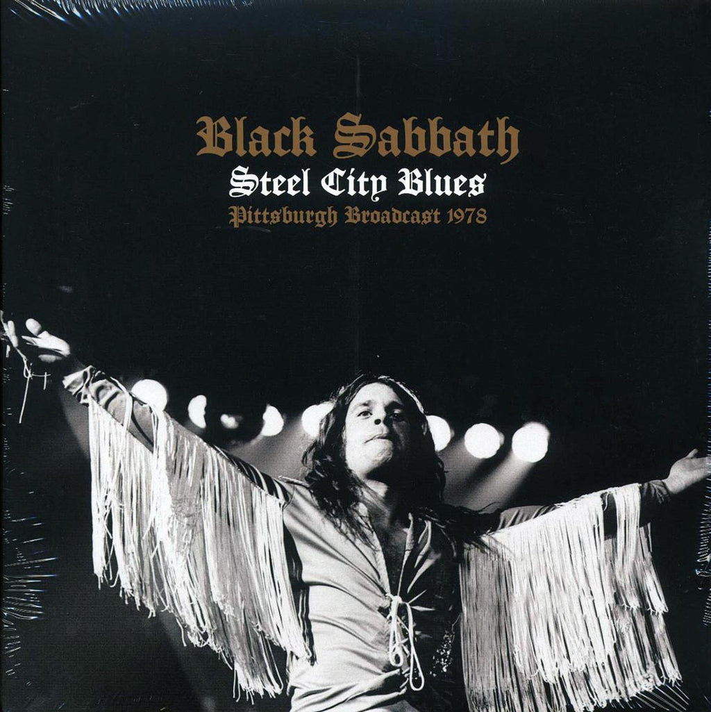 Black Sabbath - Steel City Blues: Pittsburgh Broadcast 1978 (2xLP) vinyl LP front cover