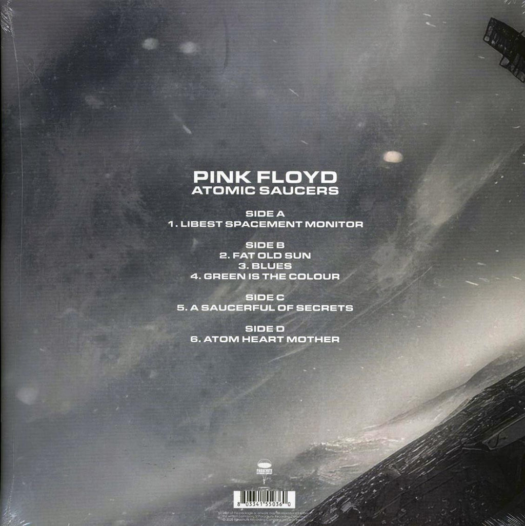 Pink Floyd - Atomic Saucers: Gothenburg, Sweden November 11, 1970 (2xLP) vinyl LP back cover