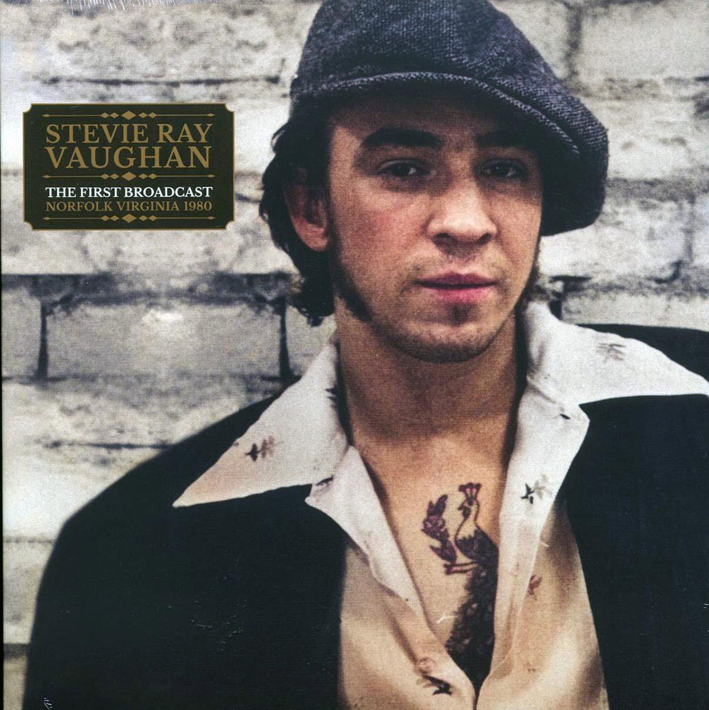 Stevie Ray Vaughan - The First Broadcast Norfolk Virginia 1980 vinyl LP front cover